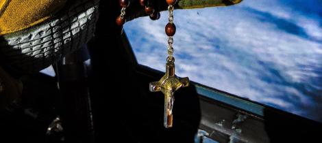 Rosary in space