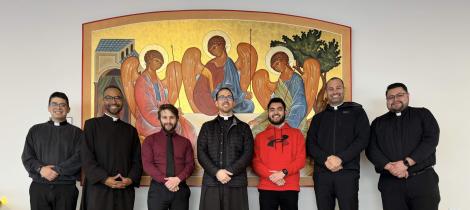 Sacramento priests and seminarians 