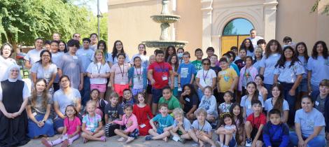 Vacation Bible School group 