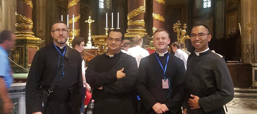 Group of priests