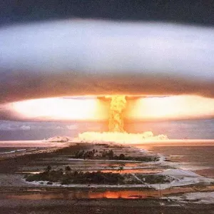 nuclear explosion 