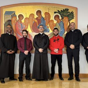 Sacramento priests and seminarians 
