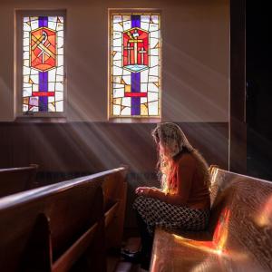 Girl In Prayer 