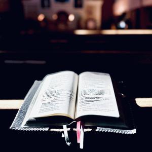 Praying in Church 