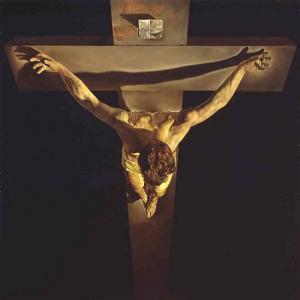Christ of St. John of the Cross by Salvador Dali 